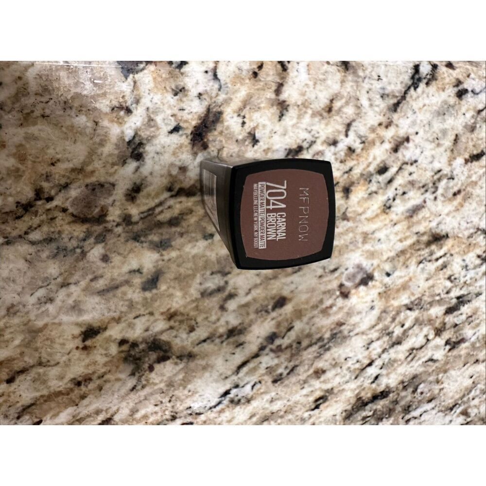 Maybelline Powder Matte Carnal Brown Lipstick New - Picture 5 of 5